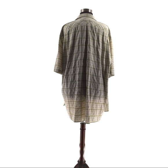 Duluth Trading Co. Men Tall Buttondown Plaid Shirt - Picture 2 of 11